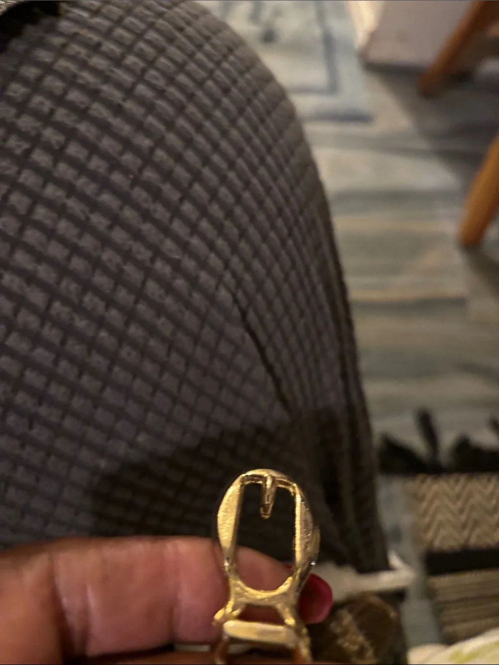 CHANEL Gold Chain Link Belt